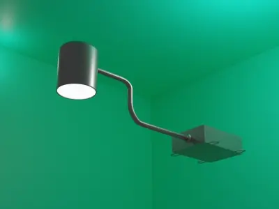 IKEA Lamp URSHULT 3D model