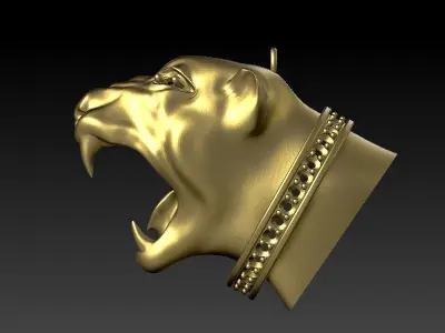 Pendant Panther 3D print model