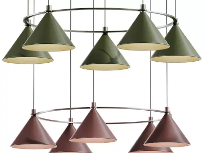 Zero Lumo Pendant Lamp 3D model