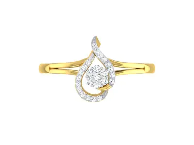 Women Ring  Render 3dm STL OBJ FBX Details 3D print model 279