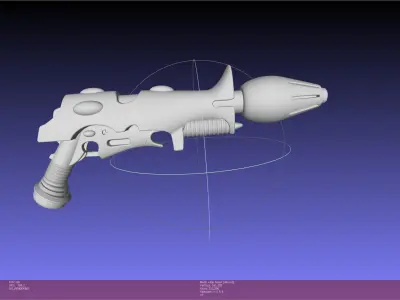 Warhammer Eldar Fusion Pistol Basic Model 3D model