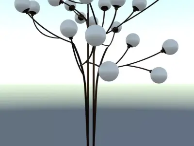 tree lamp 3D model