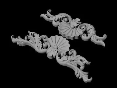 2 dekor ornament 3D model