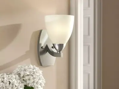 Alvah 1 - Light Armed Sconce Free 3D model