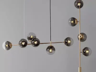 Modern Horizontal and Vertical Lighting 3D model