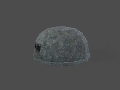 Bunker 03 Low-poly 3D model