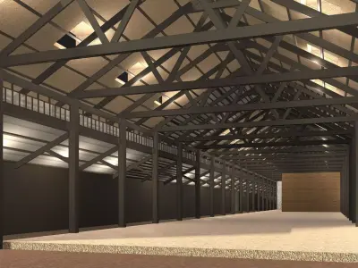 Market place 24ZZ21 3D model