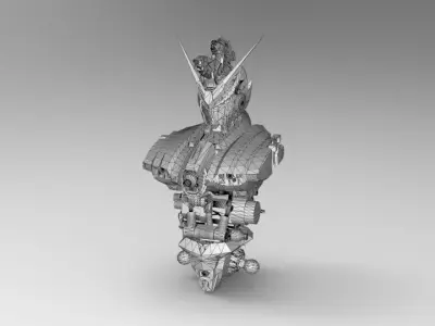 Dark Egnies Bust 3D model