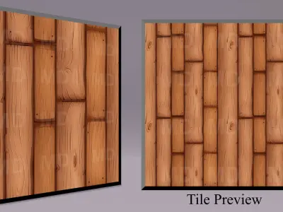 Cartoon Wood Textures Pack 33 - 10x PNG  Texture