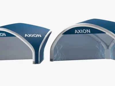 Tents Tripod inflatable Axion 3D model