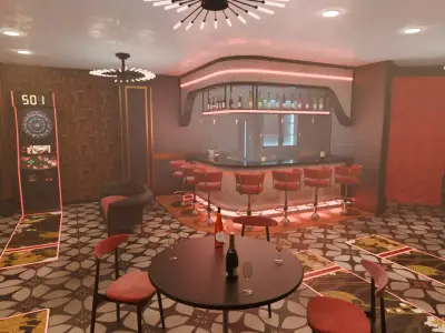 Darts Bar 3D model