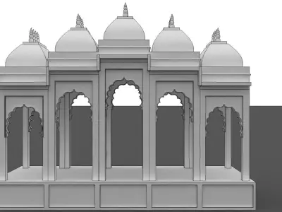 Indian Palace 3D model