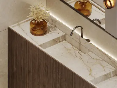 Modern Bathroom interior Design  3D model