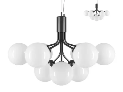 Apiales 9 ceiling lamp 3D model