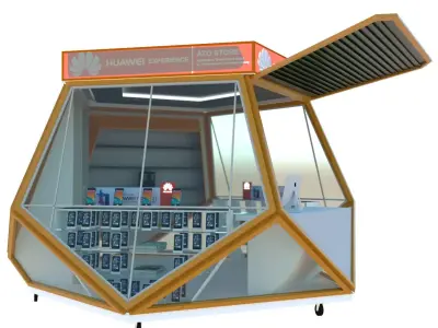 PUNTO DE VENTA AMBIENTE 3D model