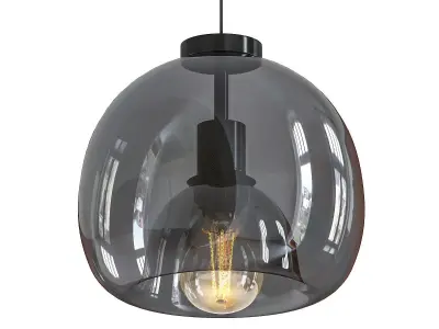 FOCUS glass pendant light - 3D model