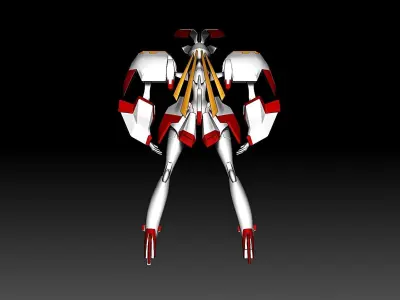 Strelizia - Darling in the Franxx 3D model