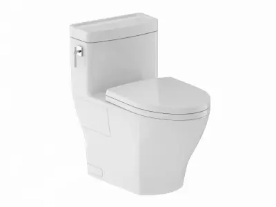 TOTO Aimes One-Piece Toilet 3D model