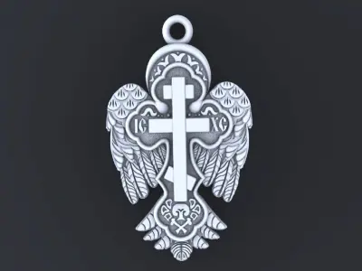 Orthodox cross cnc model or  3D print model purchase