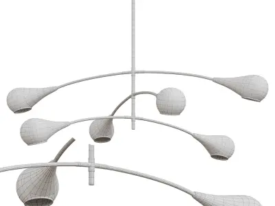 FRANKLIN CEILING LAMP by Mezzocollection 3D model