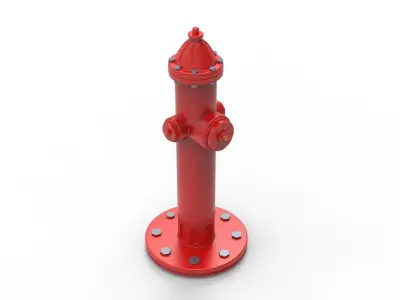 FIRE HYDRANT 3D model 22