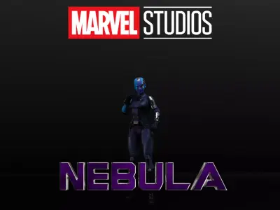 Nebula Low-poly 3D model