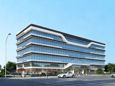 office building 3D model