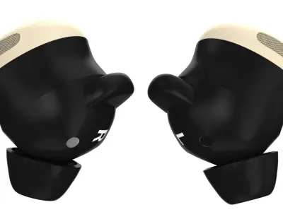 Google Pixel Buds Pro 2 Porcelain 3D model