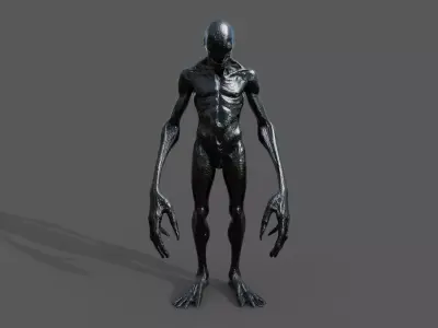 Monster Pack 10 Low-poly 3D model
