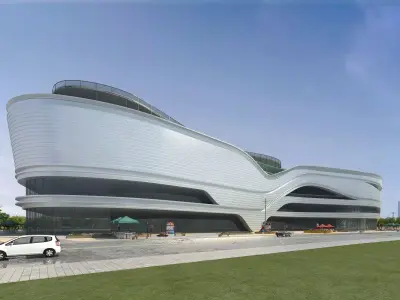 Modern Building 01 3D model