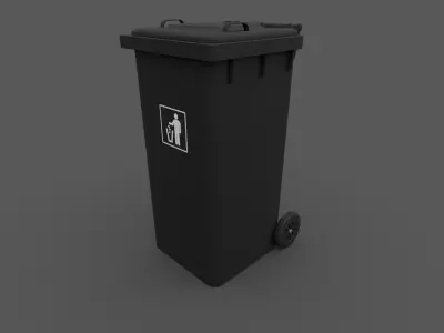 Trash Bin 3D model order