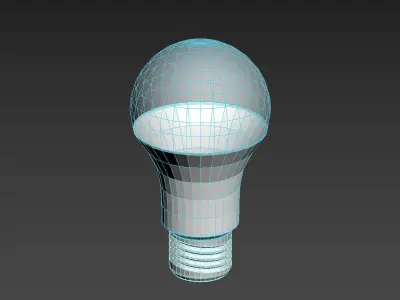 Light Bulb Pack Low-poly 3D Model 3D model