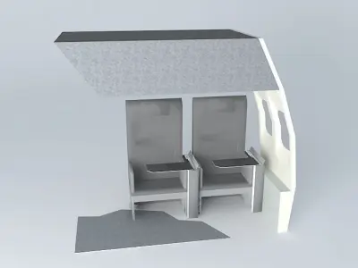 Alliance Airines short haul business class Free 3D model
