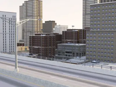 City Block 06 3D model