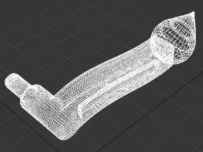 Door handles 3D model