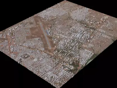 Ouagadougou - Burkina Faso 3D model