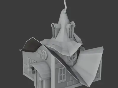 Witch House  3D model