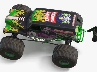  Grave Digger Monster Truck 