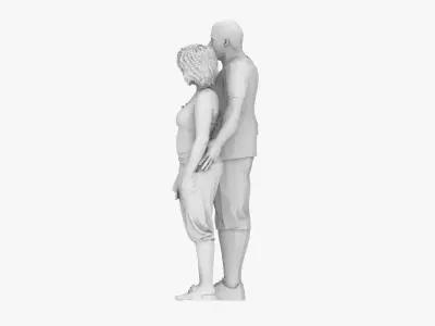 Couple 3D print model