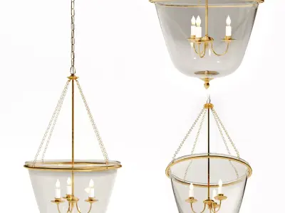 AERIN PONDVIEW CEILING LIGHT 3D model