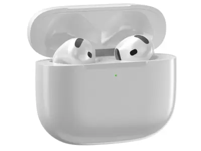 Apple AirPods 4rd generation 3D model