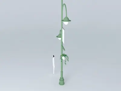 Post to Rua Dr. Jorge Free 3D model