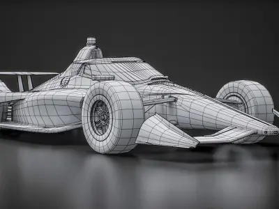  Dallara DW12 UAK-18 2025 Oval Speedway 