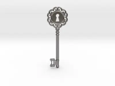 Lock Key 3D print model