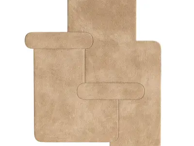 Sarsen M Area Rug 3D model