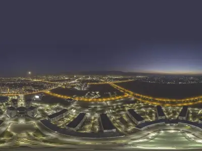 HDR - Night Suburb 2 3D model