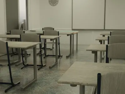 Dutch Classroom Free low-poly 3D model