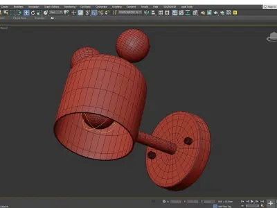 Odeon Light Mickey Low-poly 3D model