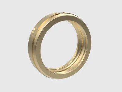 Dazzling Tasteful Multi-Band Ring JDBCo 3D print model