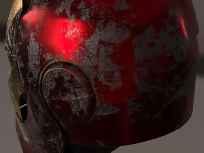 Helmet Iron Man Marvel Legends Avengers endgame 3D model